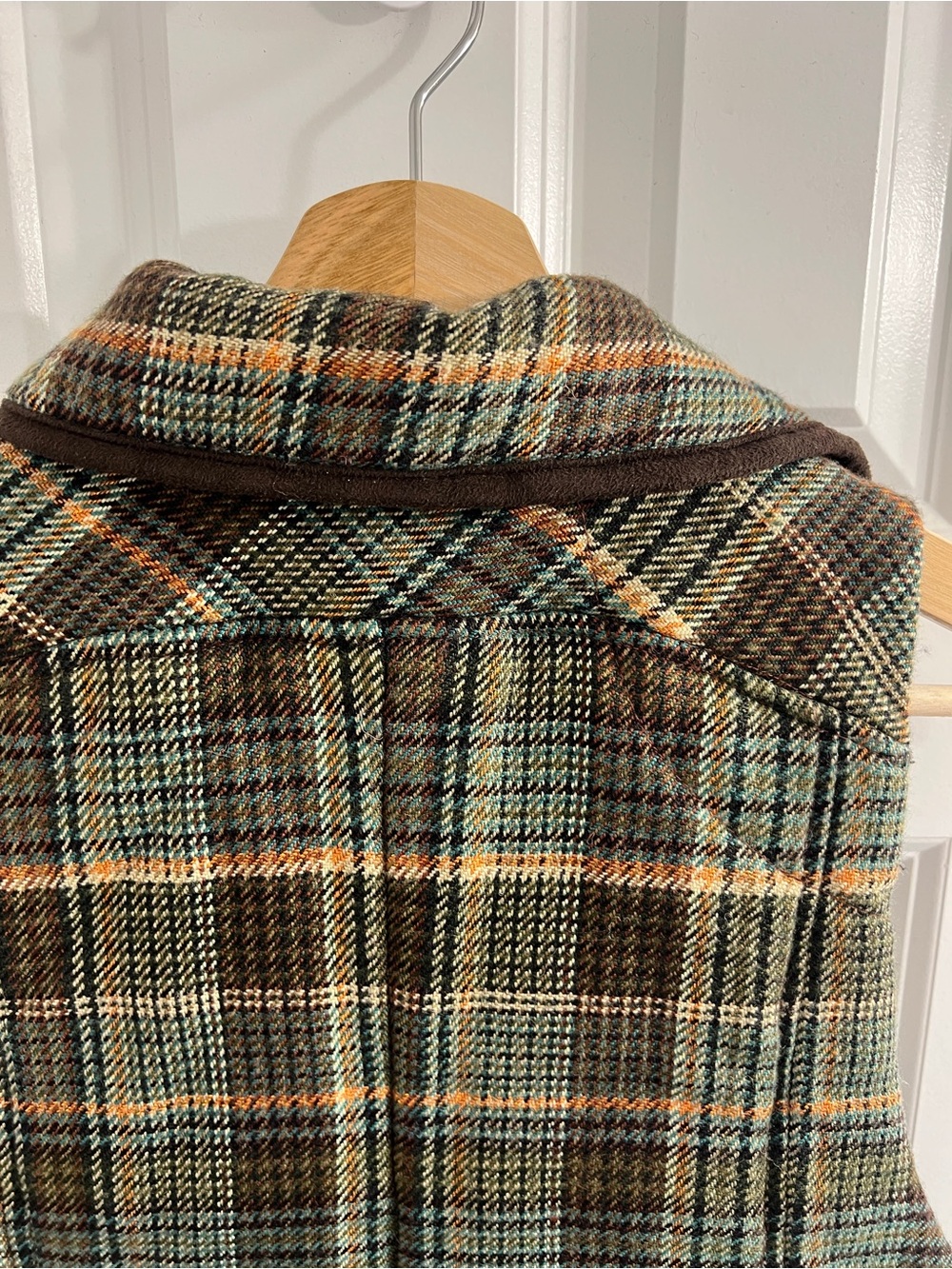 BB Dakota Classic Academia Plaid Quilted Vest- XS/S - Picture 4 of 15